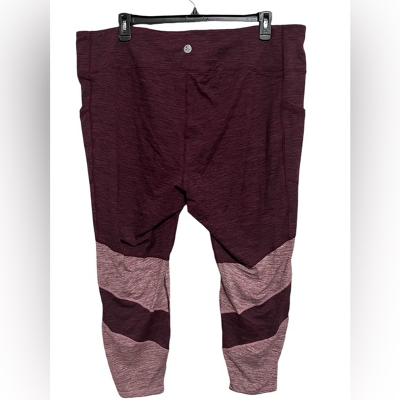 Torrid Super Soft Performance Jersey Full Length Seam Detail Active Legging - Picture 7 of 8